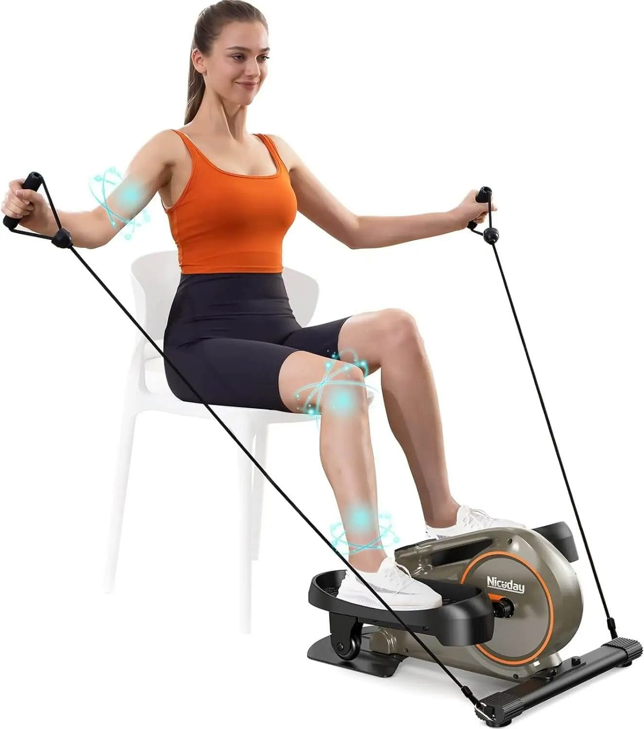 Niceday Under Desk 2 in 1 Elliptical