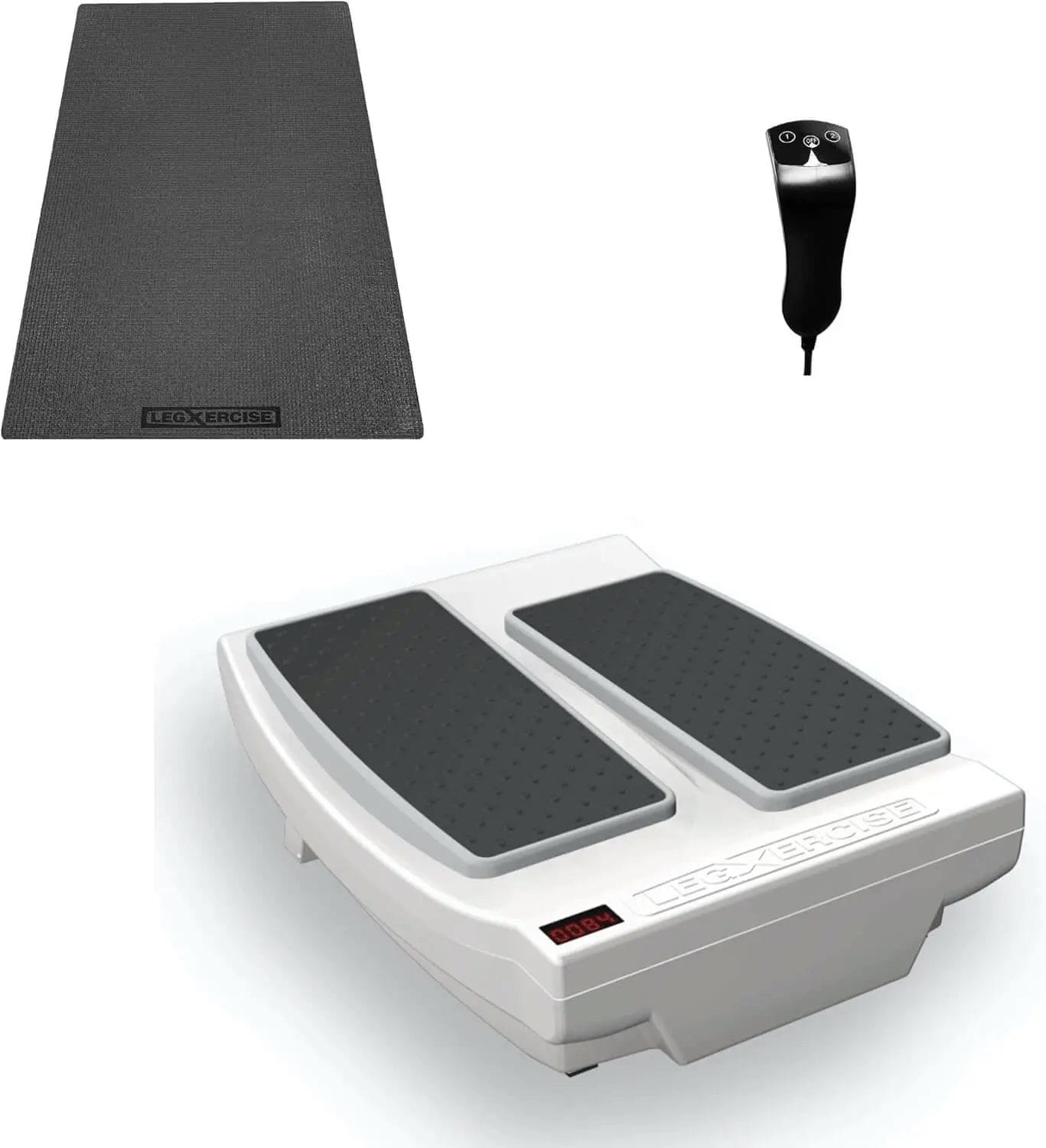 LegXercise PRO + Non-Slip Mat (Wireless Remote)