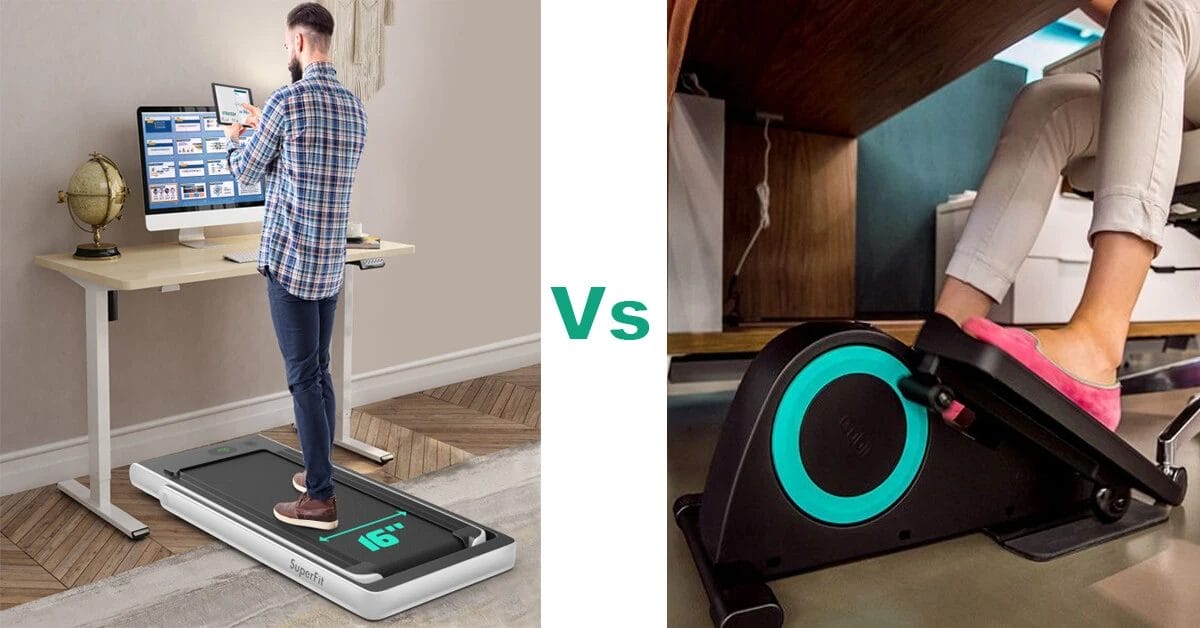 Under Desk Elliptical vs Treadmill: Which is Best for You? Under desk ellipticals are compact, low-impact, and ideal for multitasking, while treadmills offer intense workouts with higher calorie burn but require more space and maintenance.