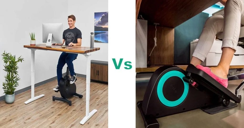 Under Desk Elliptical vs. Bike: Which is Best for You?

When it comes to staying active while working or sitting for long periods, both under-desk ellipticals and bikes provide an effective solution.

However, choosing between the two depends on your fitness goals, comfort preferences, and specific needs.

Here’s a comparison to help you decide which is the best fit for your lifestyle: