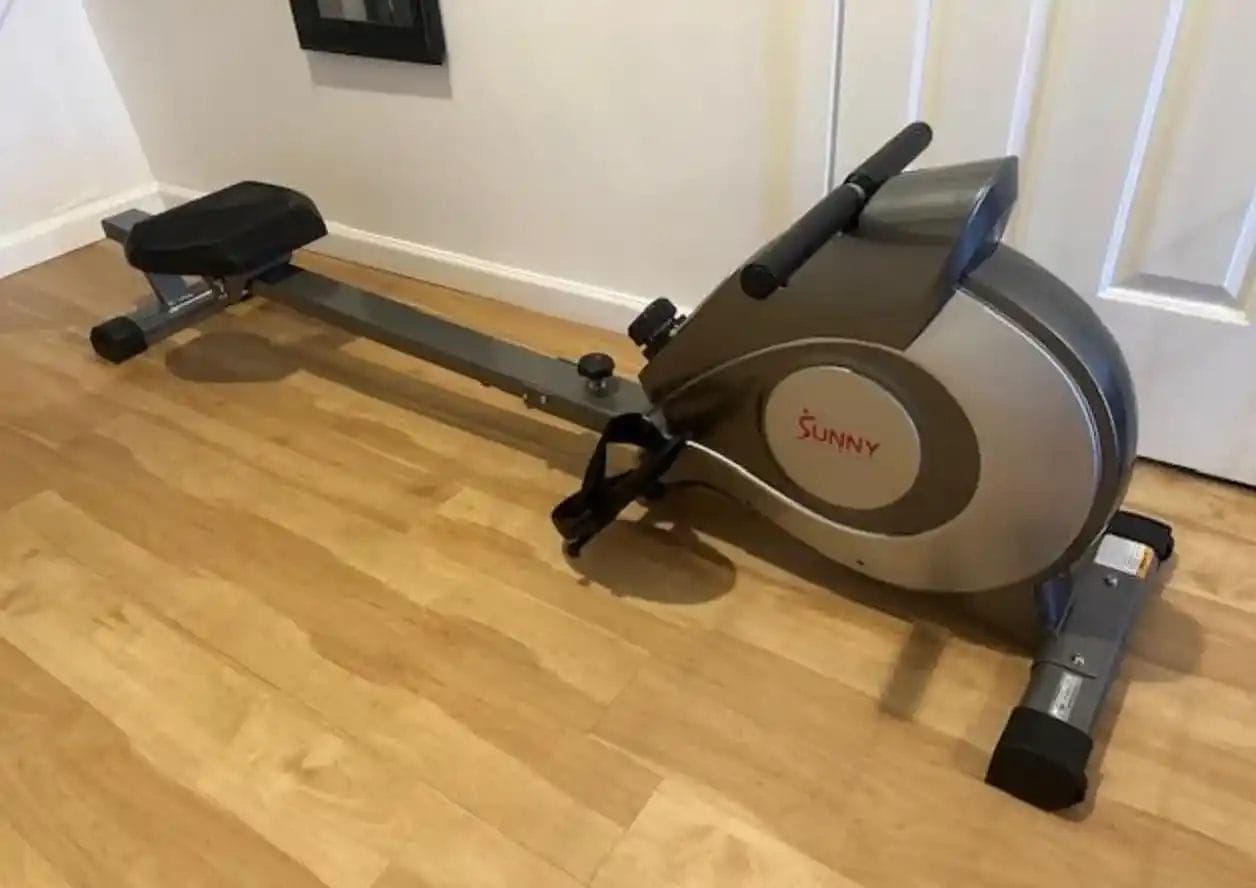 Sunny Health & Fitness Flip & Foldable Rowing Machine Consumer Reports from Amazon