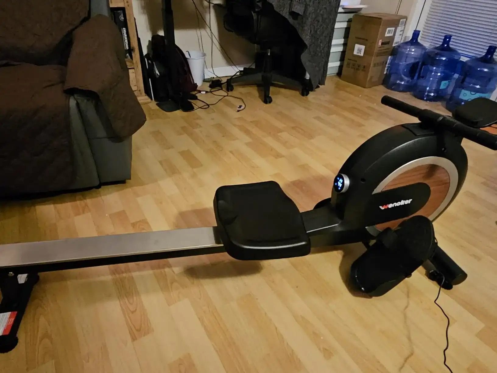 Wenoker Rowing Machine consumer reports from Amazon